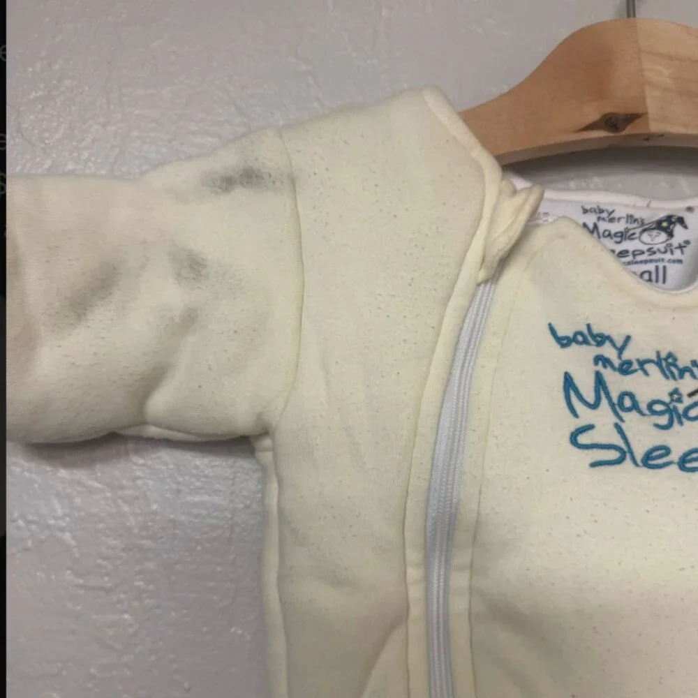 $23 ADD ON magic merlin sleep‎ suit 3-6M Zara Little Sleepies Mni Boden Baby Gap